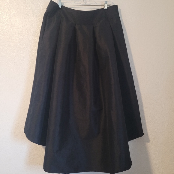 BEST CODY Women's Skirt Black Size 3XL Dip-Hem High-Low A-Line - Picture 5 of 10
